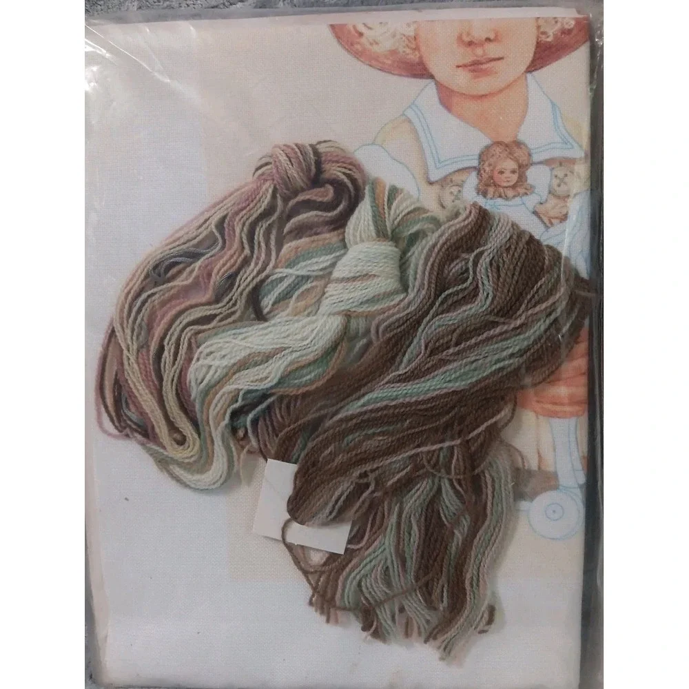 Needle Treasures Jan Hagara Jody 00558 Jimmy 00545‎ Stitchery Kit 1979 10x14